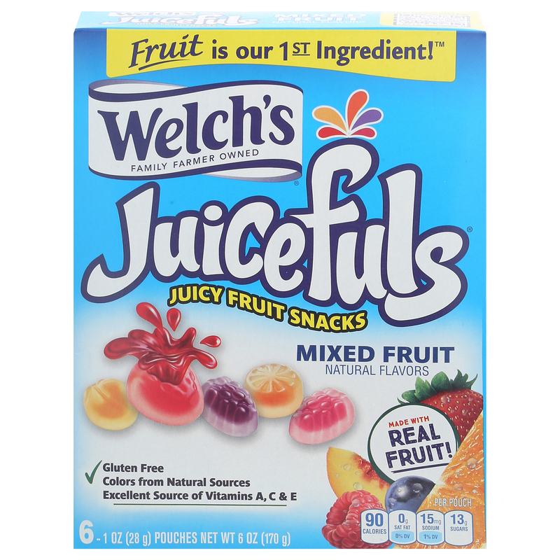 Welch's Fruit Snacks, Mixed Fruit, Juicy | Giant Eagle | Because