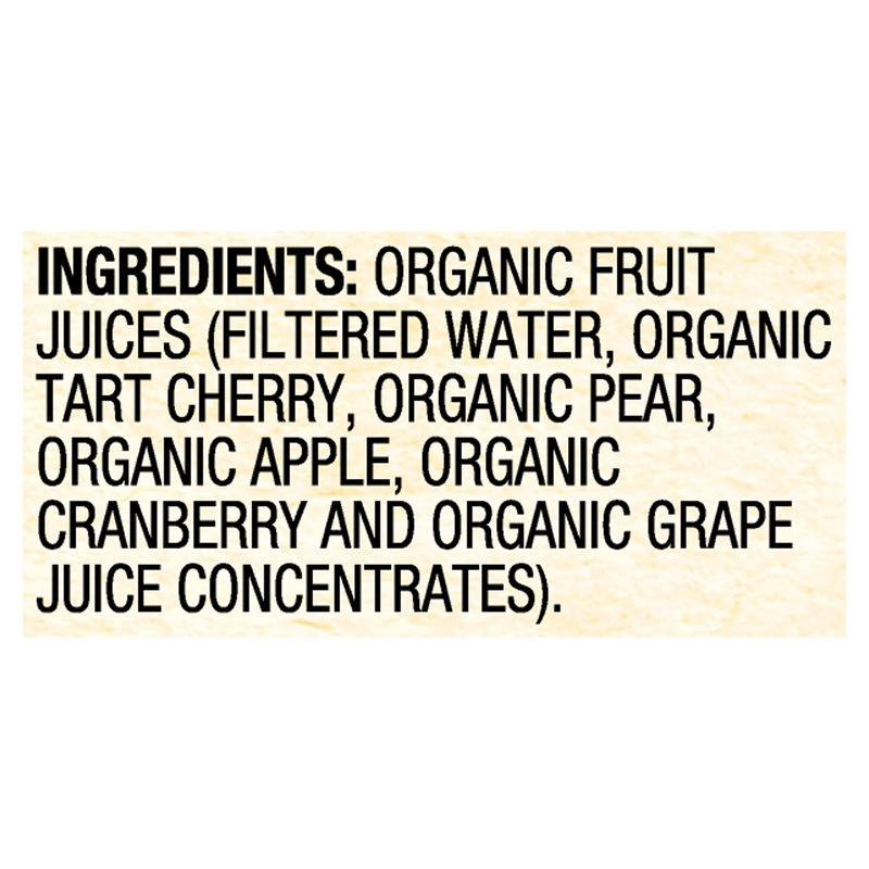 Santa Cruz Organic 100% Juice, Cranberry Tart Cherry | Giant Eagle