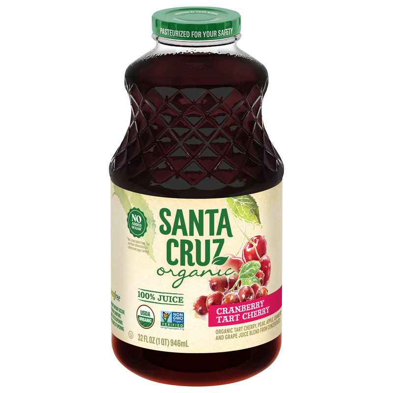 Santa Cruz Organic 100% Juice, Cranberry Tart Cherry | Giant Eagle