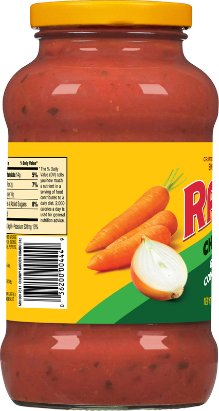 【Ragu】 Ragu Chunky Six Cheese Tomato Pasta Sauce in Dairy Jar, 24 oz