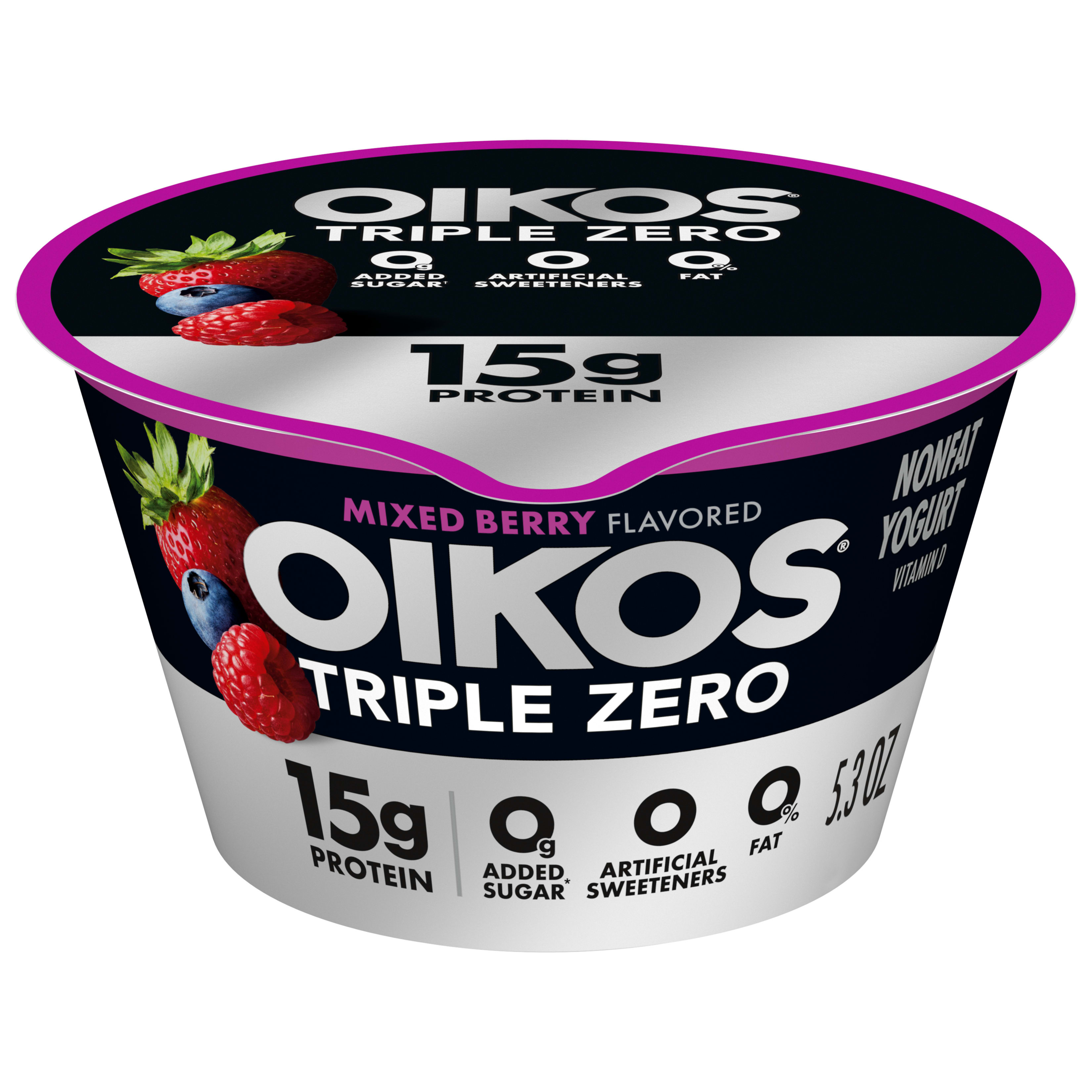 Oikos REMIX S'mores Vanilla Nonfat Greek Yogurt with Graham
