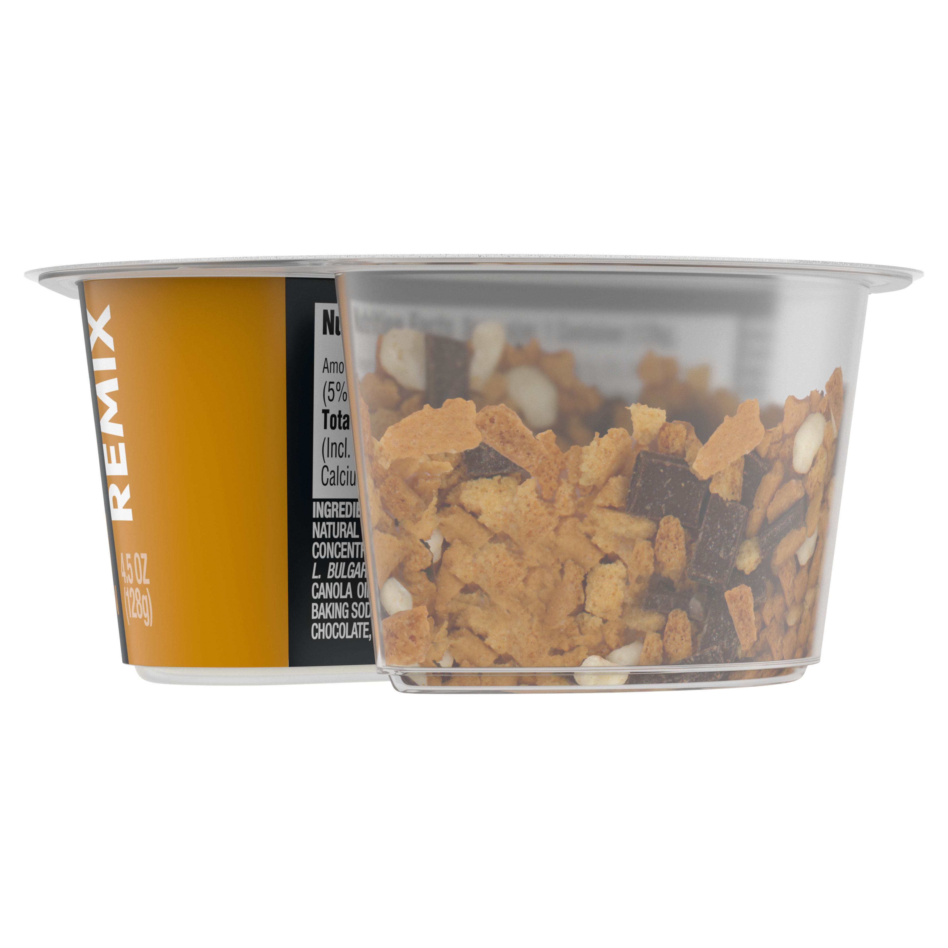 Oikos REMIX S'mores Vanilla Nonfat Greek Yogurt with Graham