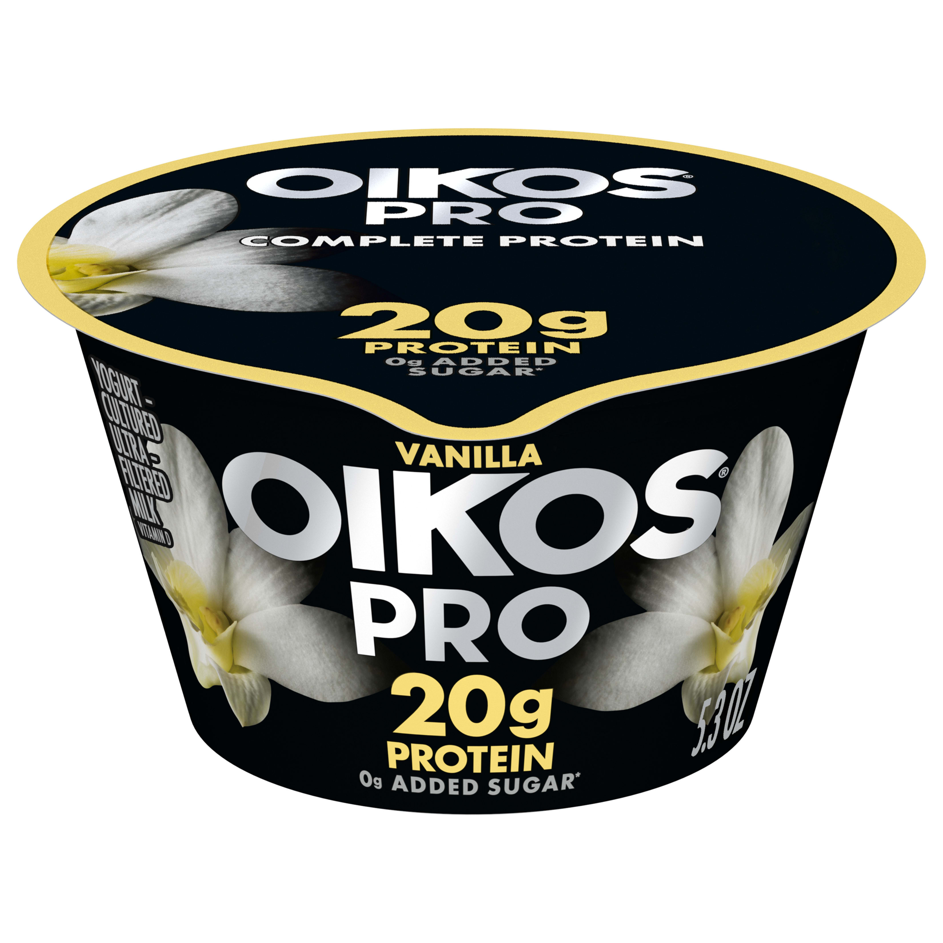 Oikos Pro Vanilla Yogurt-Cultured Ultra-Filtered Milk Product, 20
