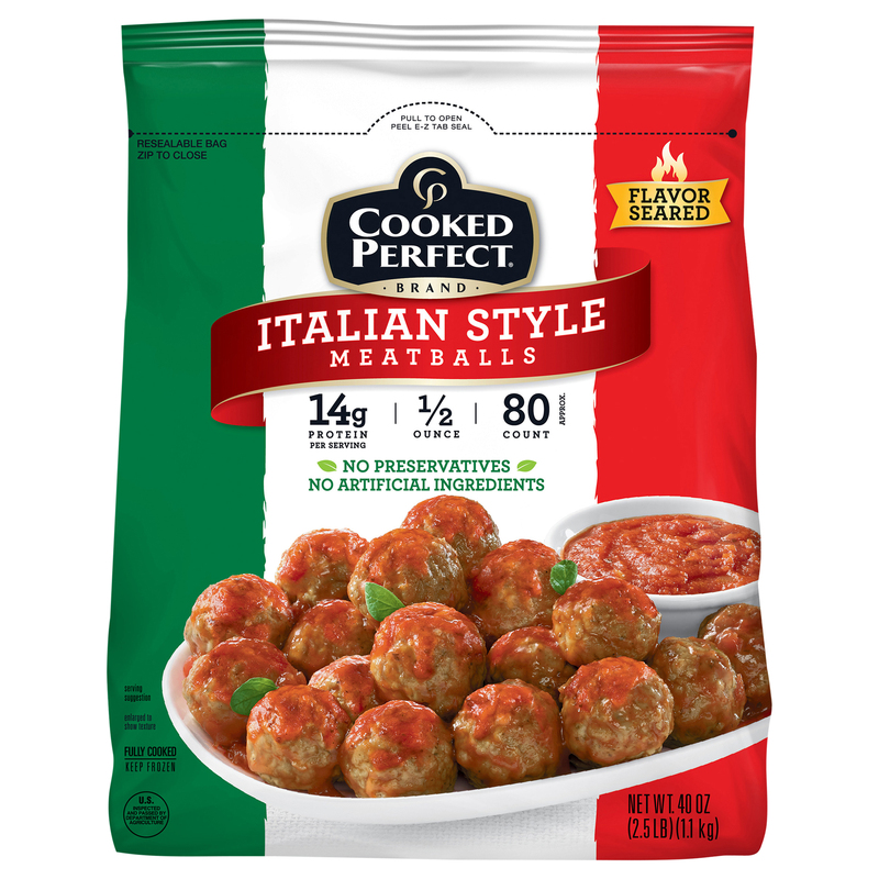 Cooked Perfect Italian Style Meatballs | Giant Eagle | Because It