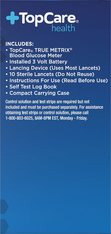 TopCare Self Monitoring Blood Glucose Meter | Giant Eagle