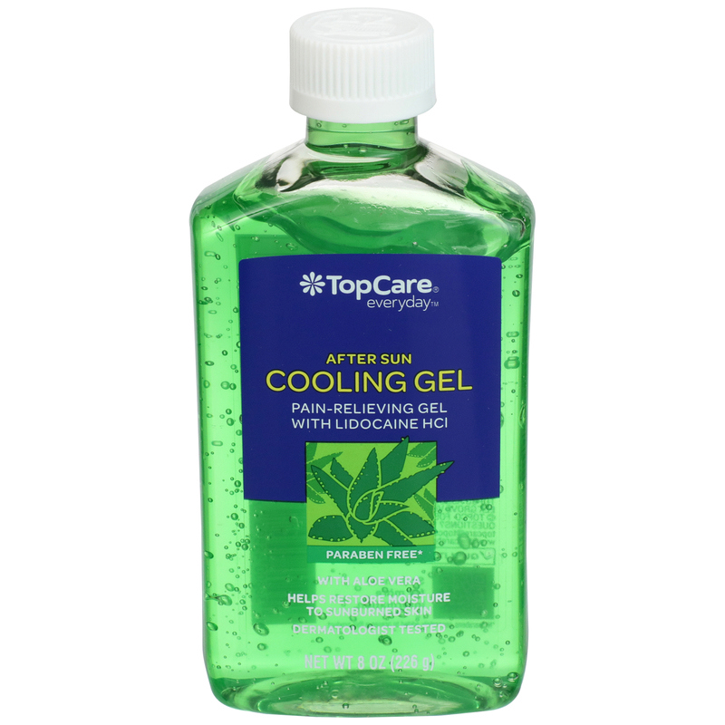 TopCare After Sun Cooling Lidocaine Hcl With Aloe Vera Pain-Relieving Gel |  Giant Eagle | Because It Matters | Grocery Store & Pharmacy