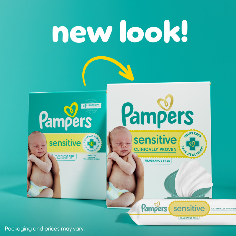 Pampers Baby Wipes Pampers Sensitive 192 Wipes, 4X | Giant Eagle