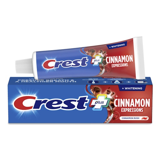 Crest Whitening Plus Cinnamon Expressions Toothpaste, 5.4 oz Crest Whitening Plus Cinnamon Expressions Toothpaste, 5.4 oz