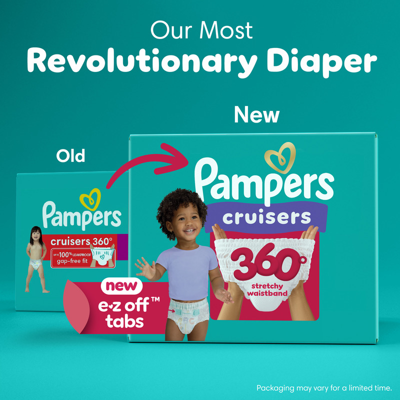Pampers Diapers - Cruisers 360 degrees - Size 3, 78 Count | Giant