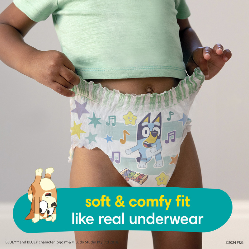 Pampers Easy Ups Training Underwear Boys Size 5T6T, 46 Count