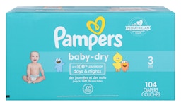 Pampers Couches Baby Dry Taille 6 72 couches 