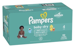 Pampers Swaddlers Diapers, Size 4 (22-37 Pounds), 144 Count