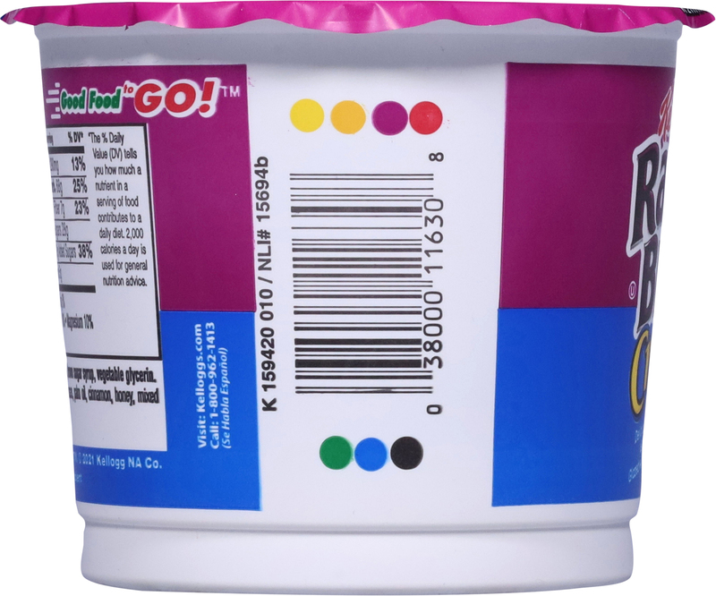 raisin2  KELLOGGS 1997 RAISIN BRAN TWO SCOOPS Flattened CEREAL BOX