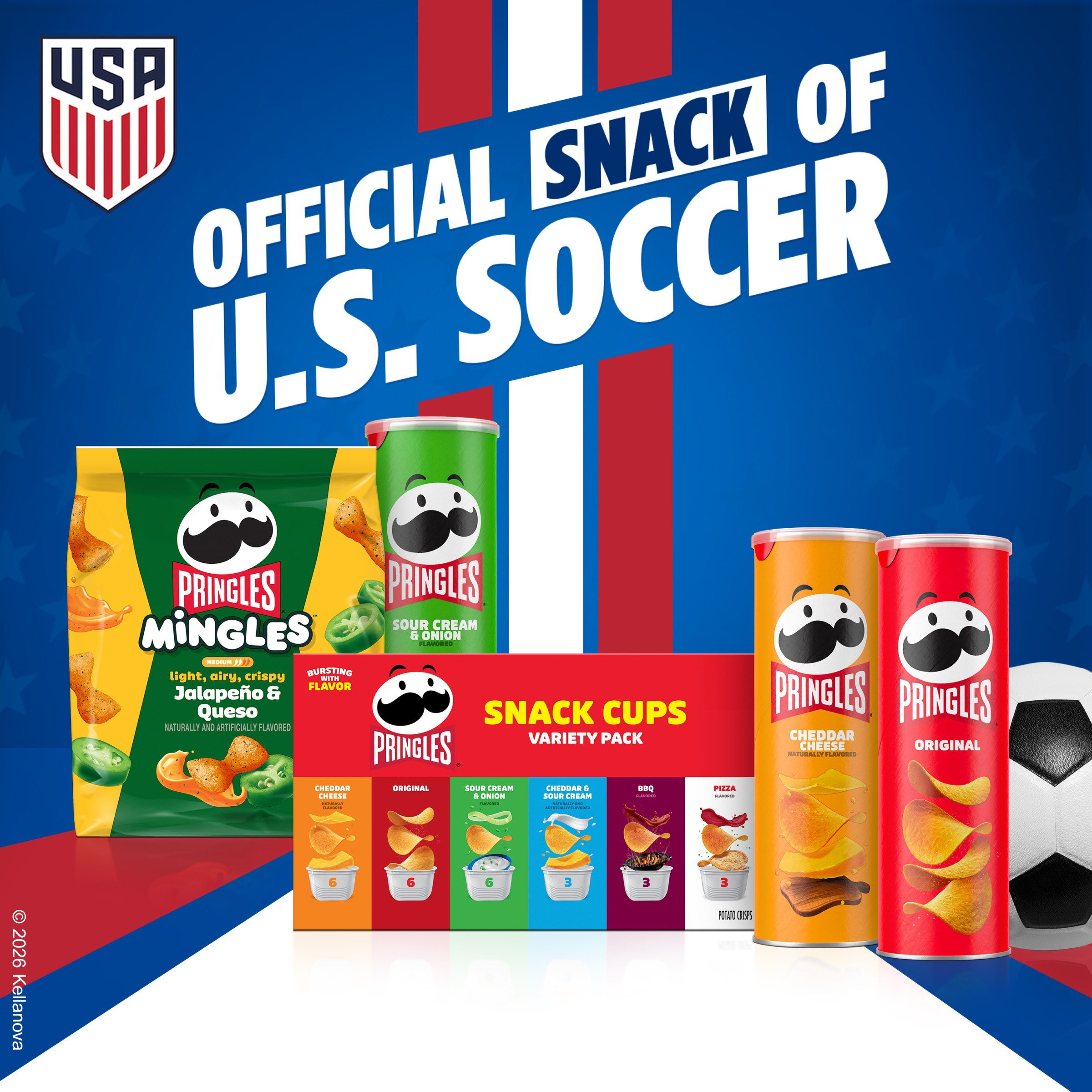 Pringles Mingles Puffed Snacks Dill Pickle and Ranch, Salty Snacks