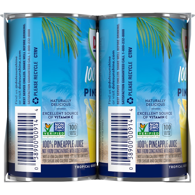 Dole Pineapple 100% Juice Giant Eagle Because It Matters