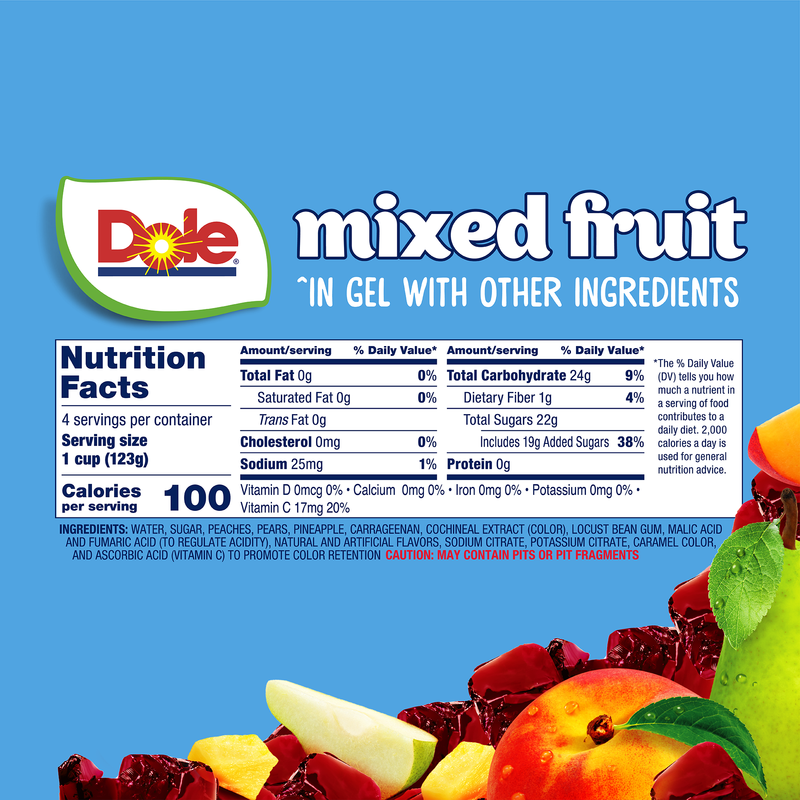 Dole Black Cherry Mixed Fruit in Gel | Giant Eagle | Because It