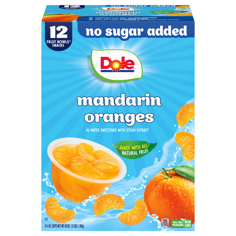 Dole Mandarin Oranges Fruit Bowls Snack | Giant Eagle | Because It