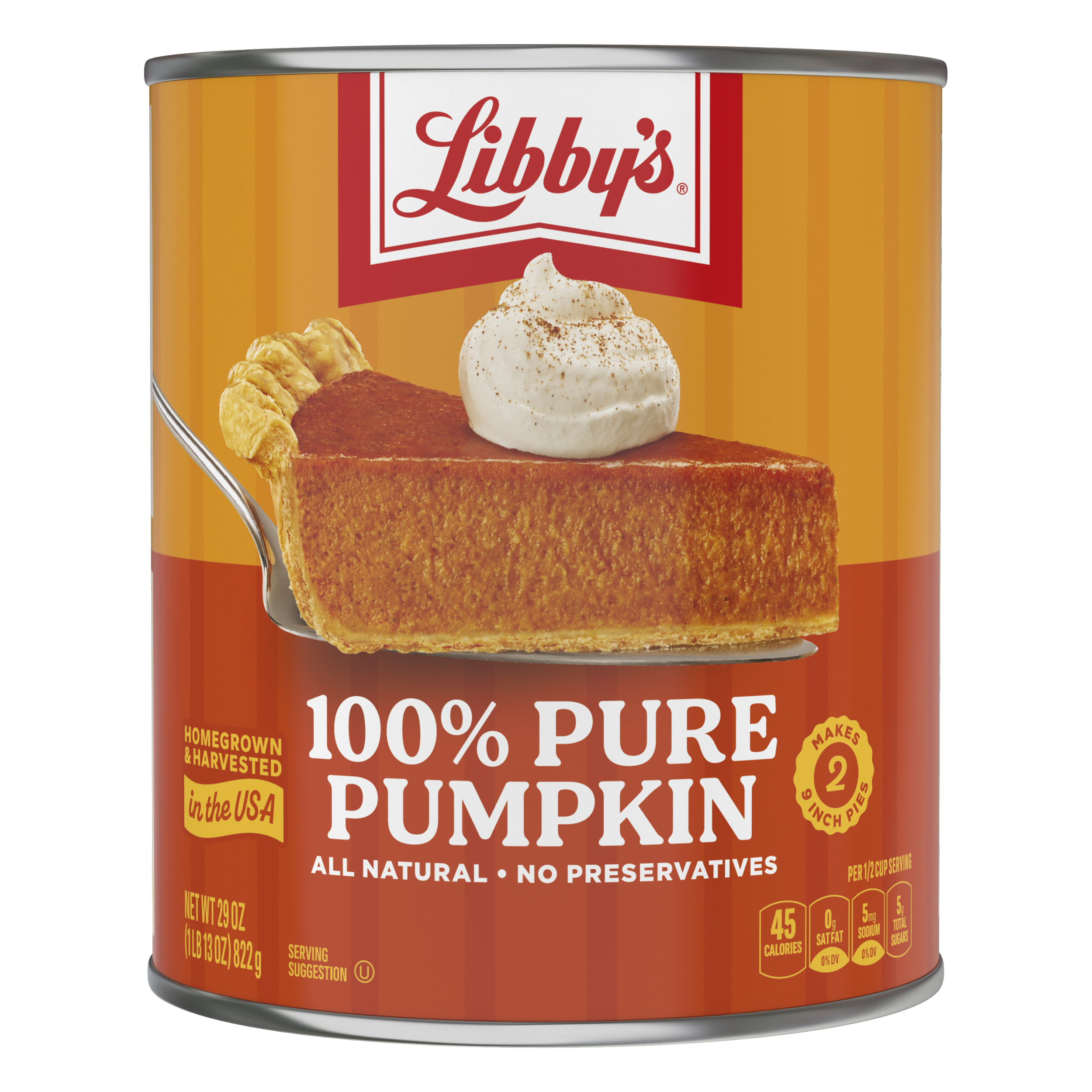 LIBBY'S 100% Pure Pumpkin, All-Natural Canned Pumpkin for Baking
