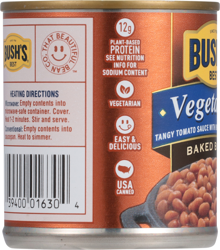 Bush's Vegetarian Baked Beans 8.3 oz. | Giant Eagle | Because It