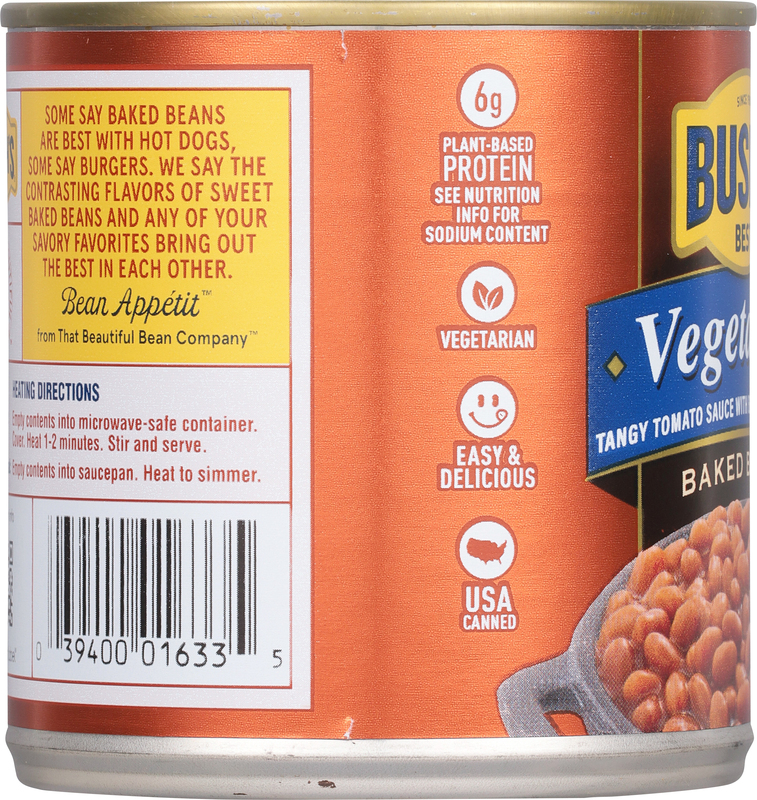 Bush's Vegetarian Baked Beans 16 oz | Giant Eagle | Because It