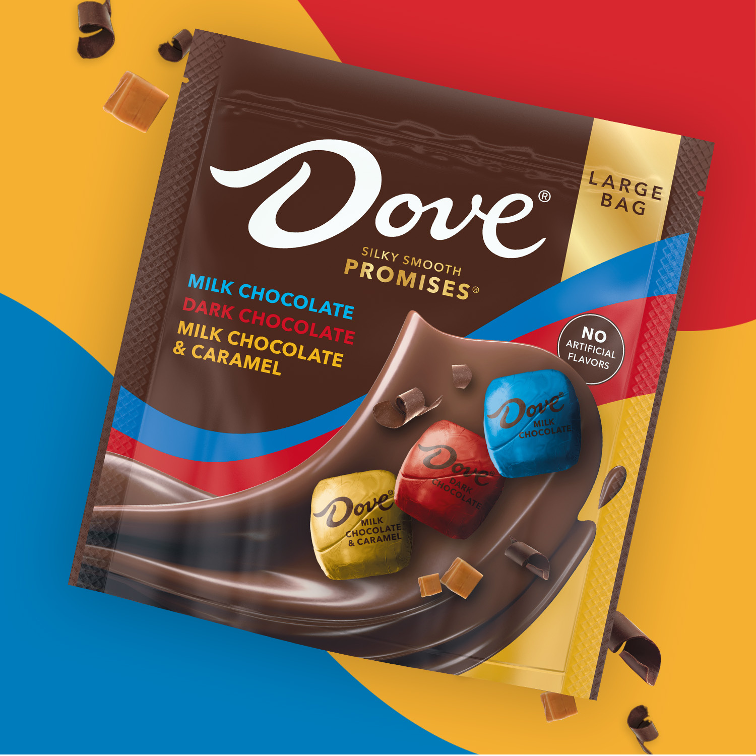 DOVE PROMISES Chocolate Candy Variety Assortment, 14.08 Oz Large