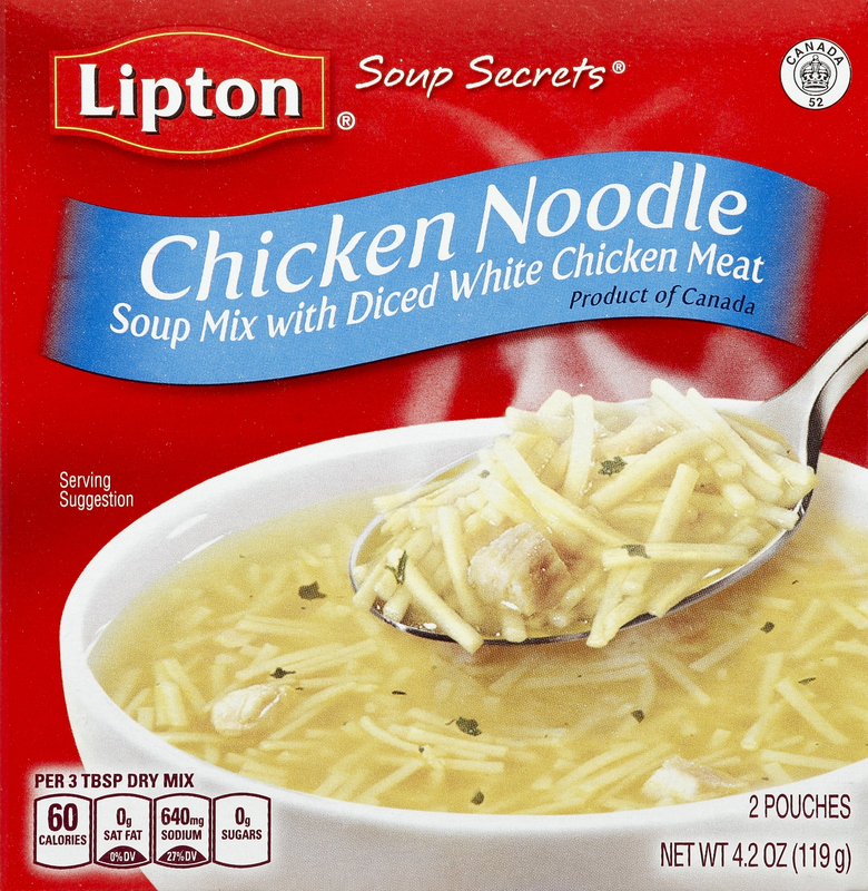 CHICKEN NOODLE SOUP MIX WITH DICED CHICKEN WHITE MEAT, CHICKEN