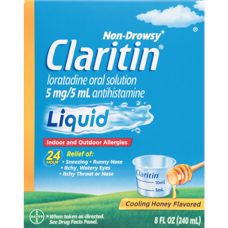 Claritin Allergy Relief, Non-Drowsy, Liquid, Cooling Honey Flavored | Giant Eagle | Because It Matters | Grocery Store & Pharmacy Claritin Allergy Relief, Non-Drowsy, Liquid, Cooling Honey Flavored | Giant Eagle | Because It Matters | Grocery Store & Pharmacy