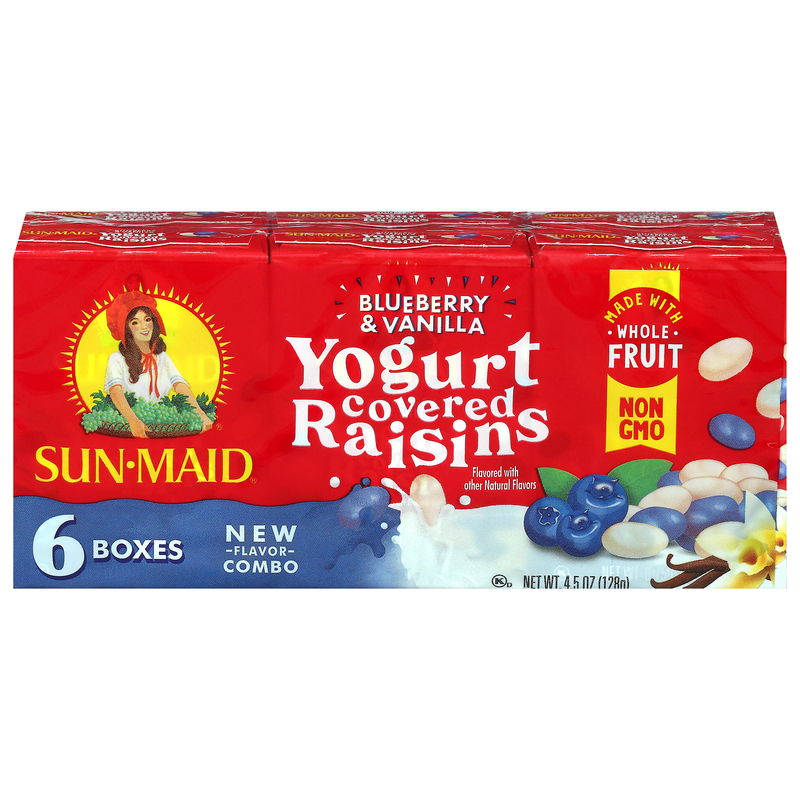 Sun-Maid Blueberry & Vanilla Yogurt Covered Raisins | Giant Eagle
