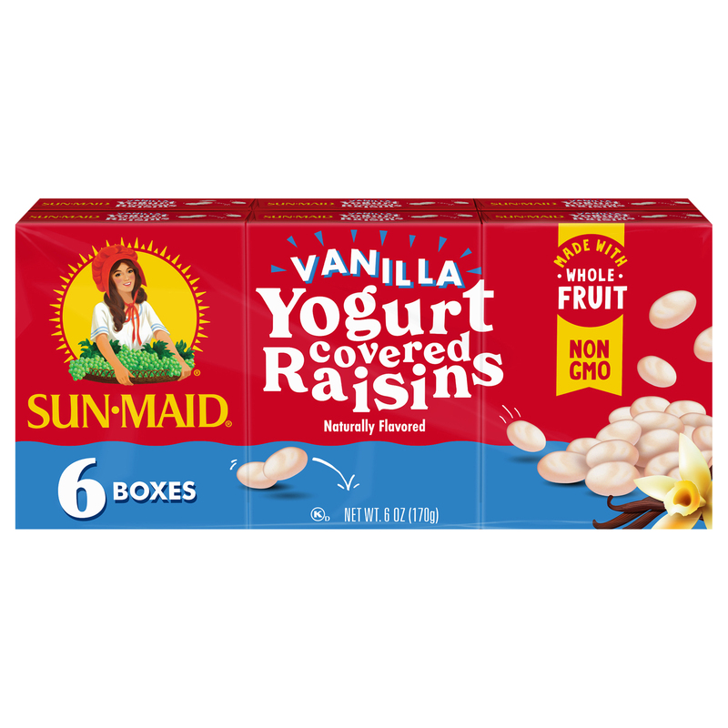 Sun-Maid® Vanilla Yogurt Covered Raisins | Giant Eagle | Because