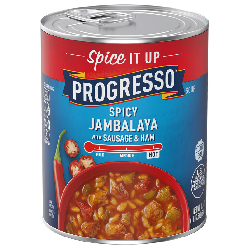 Progresso Hot Spicy Jambalaya with Sausage & Ham Soup | Giant
