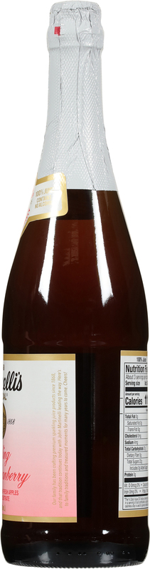 Non Alcoholic Sparkling Apple Cranberry Martinelli's Sparkling