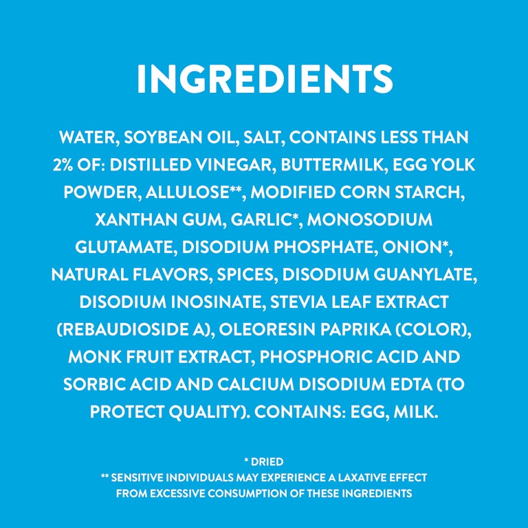 Wish-Bone No Sugar Added Ranch Salad Dressing, 15 fl oz. | Giant Eagle | Because It Matters | Grocery Store & Pharmacy Wish-Bone No Sugar Added Ranch Salad Dressing, 15 fl oz. | Giant Eagle | Because It Matters | Grocery Store & Pharmacy