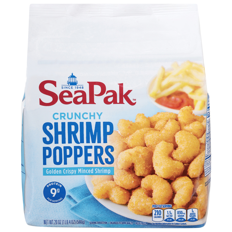 SeaPak Shrimp Poppers, Crunchy | Giant Eagle | Because It Matters
