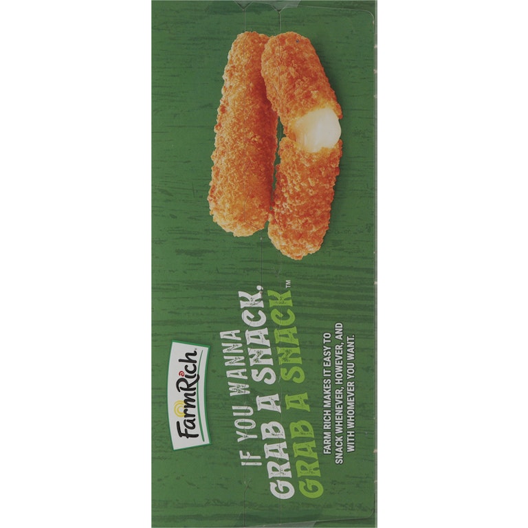 FARM RICH BREADED MOZZARELLA STICKS Giant Eagle Because It