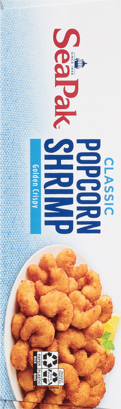 SeaPak Popcorn Shrimp, Classic, Golden Crispy, Family Size Giant