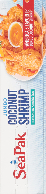 Seafood Seapak Jumbo Coconut Shrimp Air Fryer SeaPak Shrimp