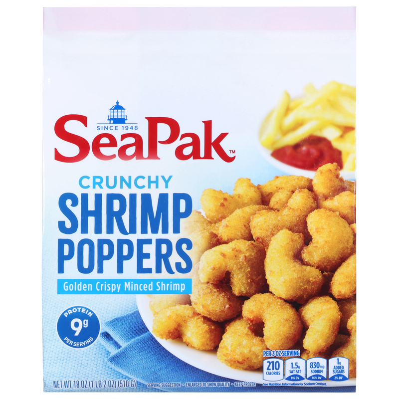 SeaPak Shrimp Poppers, Crunchy Giant Eagle Because It Matters