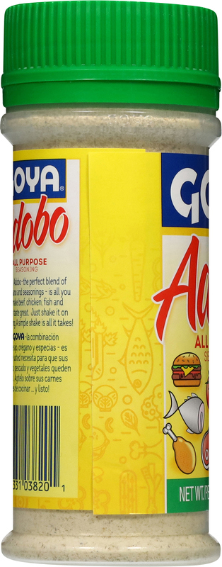 Goya Adobo Spice Ingredients Goya Seasoning, All Purpose, Adobo