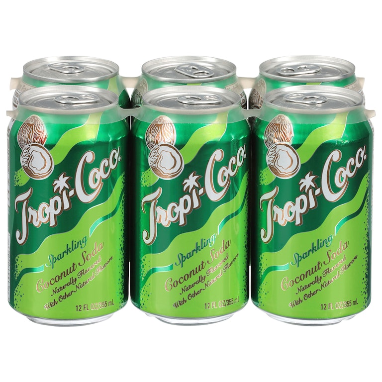 Tropi-Coco Sparkling Coconut Soda | Giant Eagle | Because It Tropi-Coco Sparkling Coconut Soda | Giant Eagle | Because It