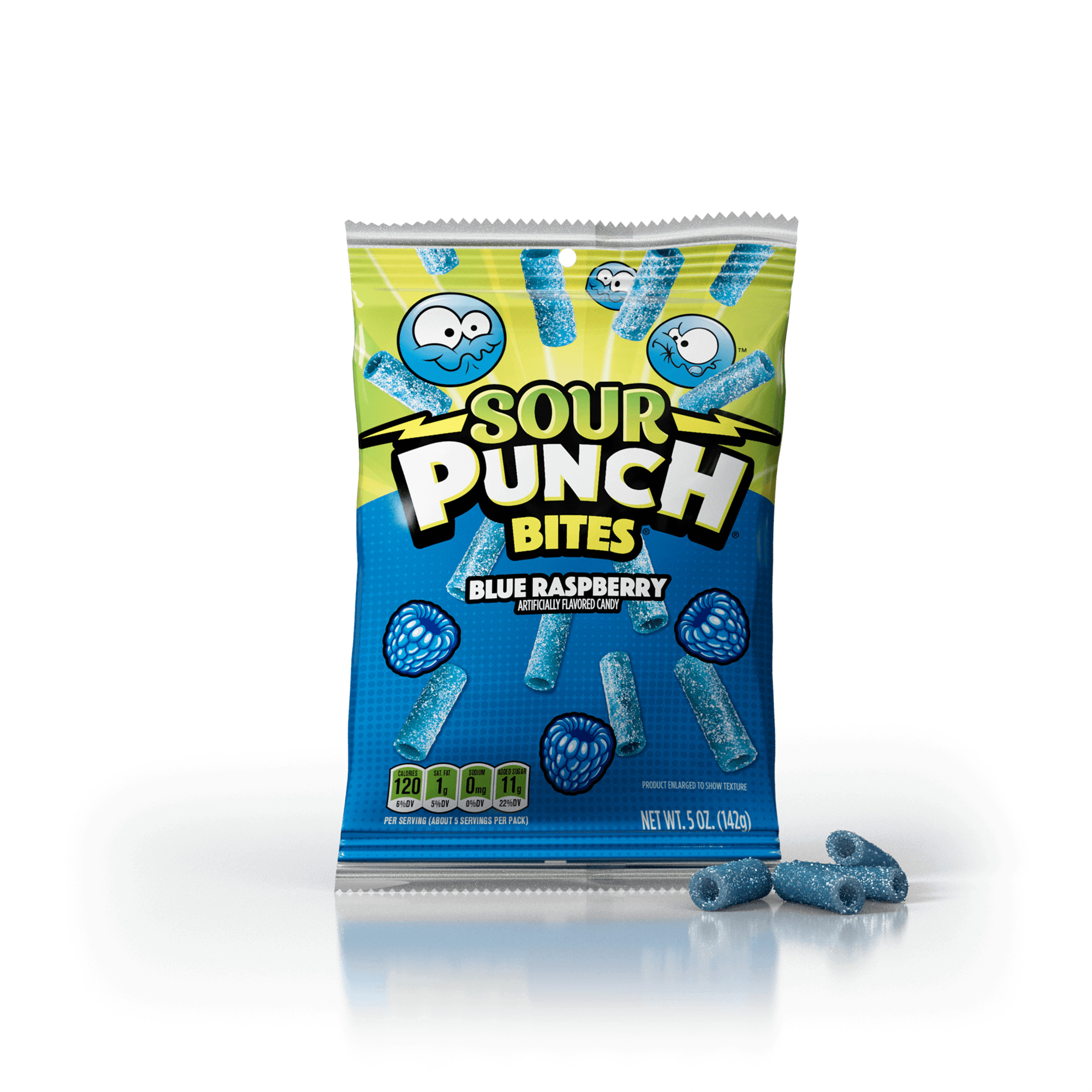 Sour Punch Bites Blue Raspberry Candy, 5oz Bag | Giant Eagle Sour Punch Bites Blue Raspberry Candy, 5oz Bag | Giant Eagle