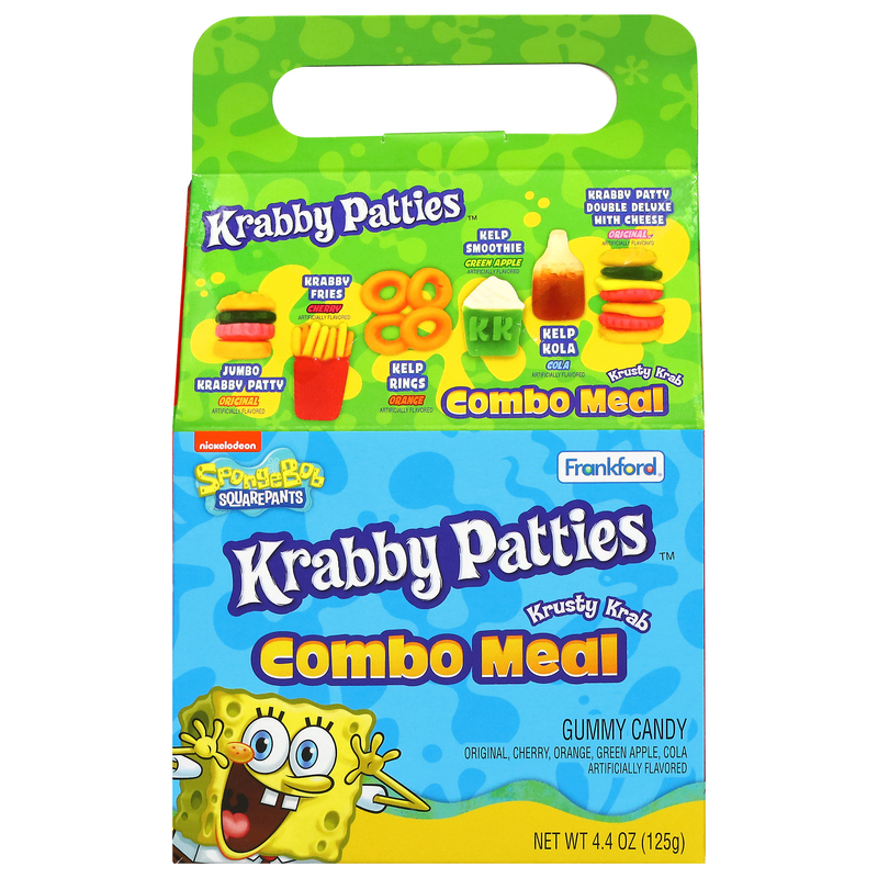 Krabby Patties SpongeBob SquarePants Krusty Krab Combo Meal
