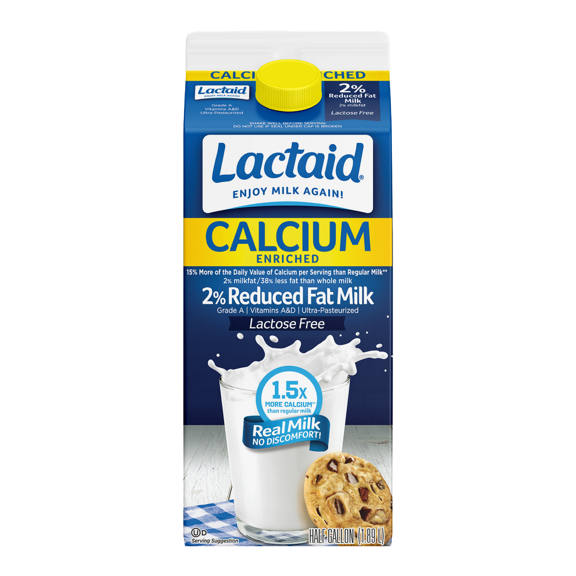 Lactaid Chocolate Whole Milk, 64 oz | Giant Eagle | Because It