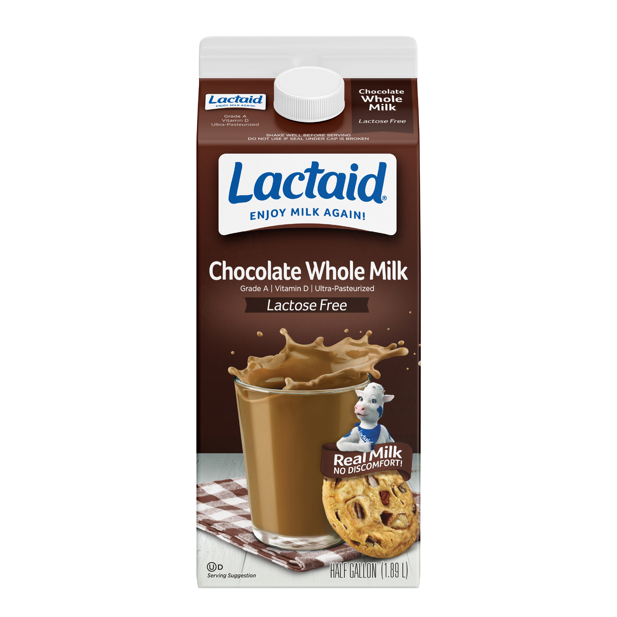 Lactaid Chocolate Whole Milk, 64 oz | Giant Eagle | Because It