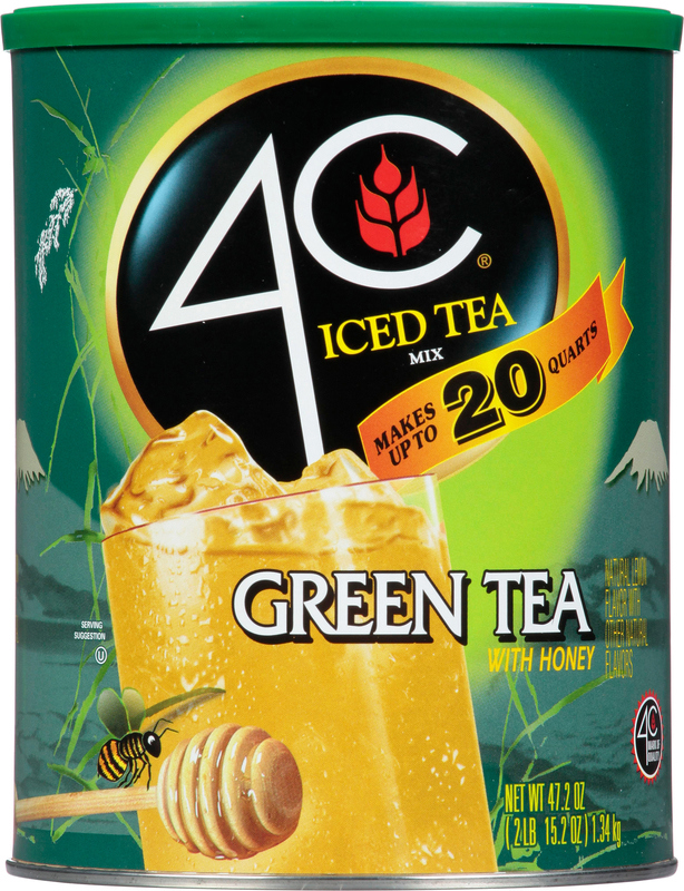4C Iced Tea Mix, Green Tea with Honey | Giant Eagle | Because It