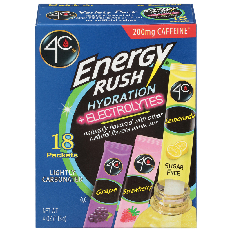 4C Drink Mix, Hydration + Electrolytes, Variety Pack | Giant Eagle