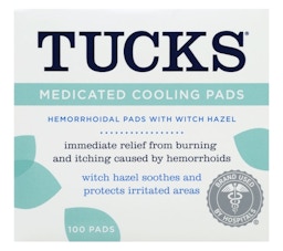 Tucks Hemorrhoidal Pads, with Witch Hazel - 40 pads