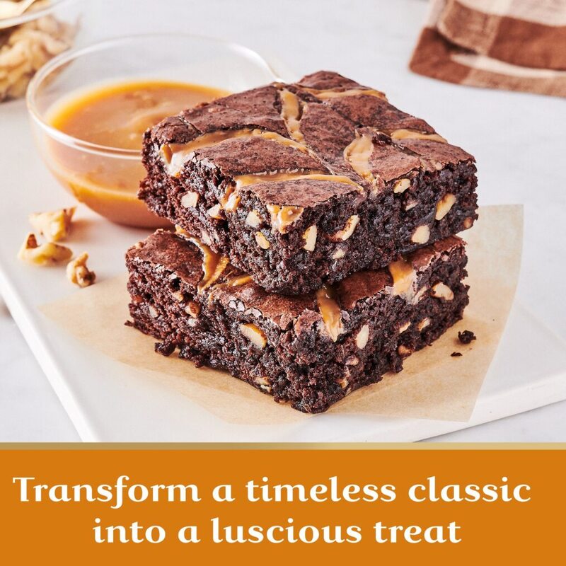 GHIRARDELLI Caramel Walnut Premium Brownie Mix. Sweeten any moment