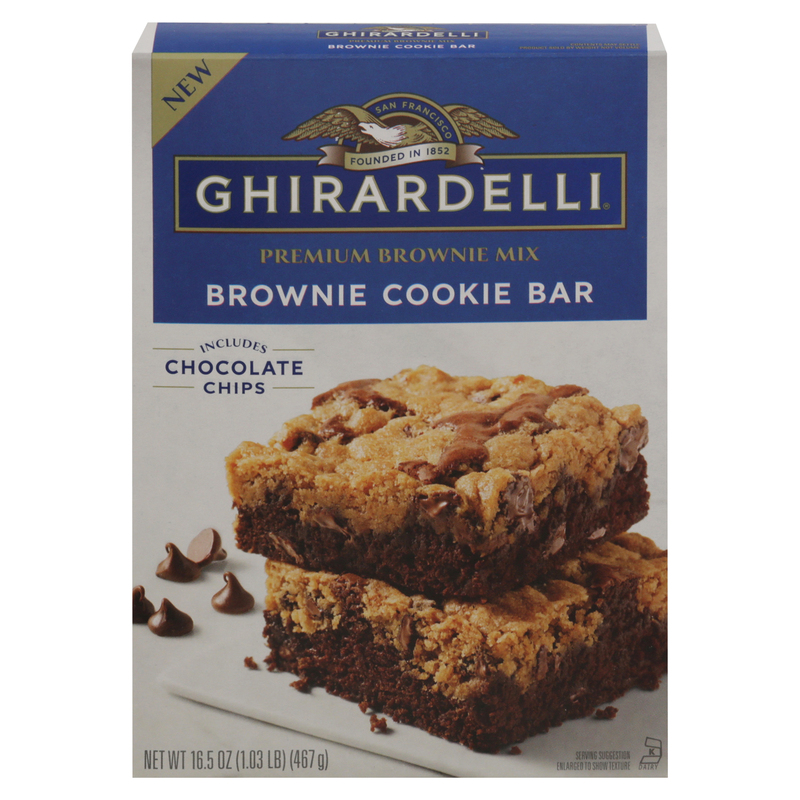 Ghirardelli Brownie Mix, Premium, Brownie Cookie Bar | Giant Eagle