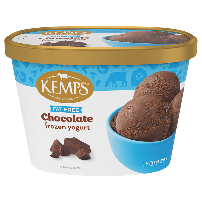 Kemps Fat Free Chocolate Frozen Yogurt | Giant Eagle | Because It