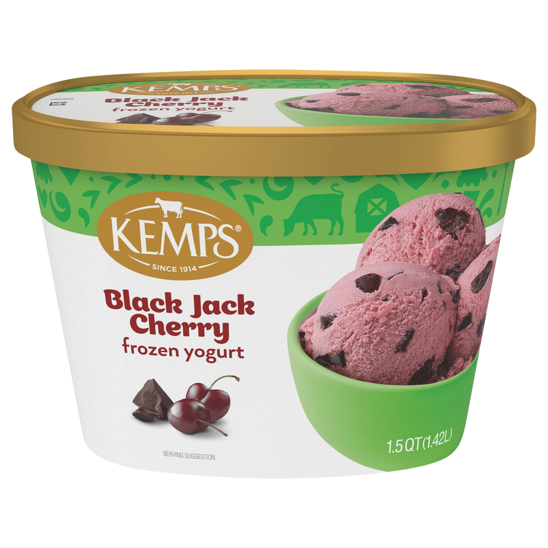 Kemps Black Jack Cherry Frozen Yogurt | Giant Eagle | Because It